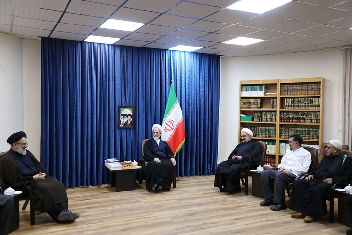 تصاویر/ دیدار جمعی از اندیشمندان اندونزیایی با آیت الله اعرافی
