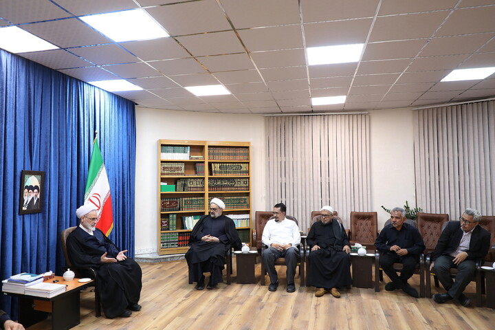 تصاویر/ دیدار جمعی از اندیشمندان اندونزیایی با آیت الله اعرافی