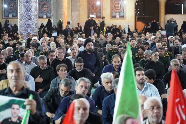 تصاویر/مراسم بزرگداشت قائد شهید در خرم آباد