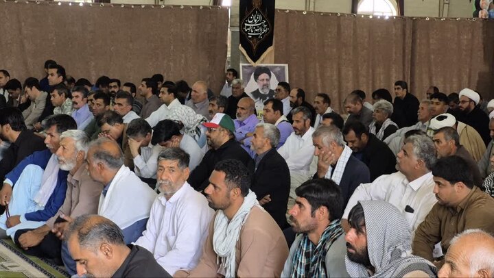 تصاویر/ مراسم بزرگداشت رهبر شهید و قیام تاریخی مردم سیستان در شهرستان زهک