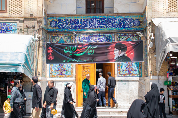 تصاویر/ مدیر حوزه علمیه خراسان  از مدیر کل اوقاف استان کرمان