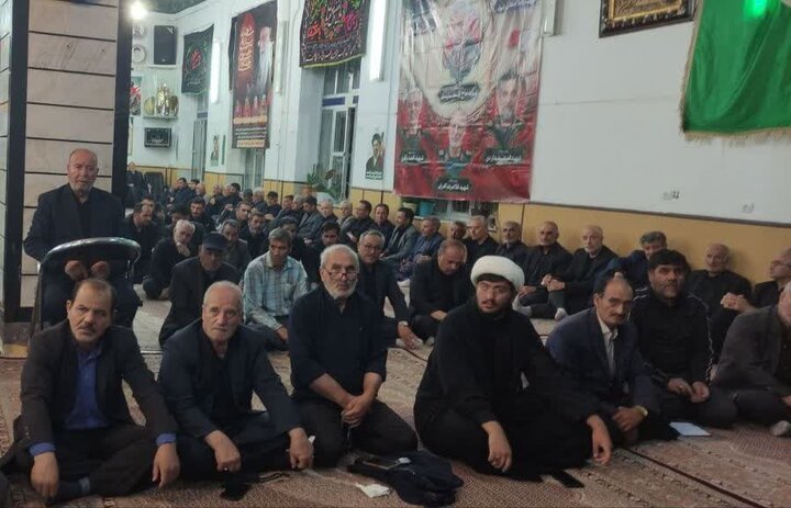 تصاویر/ مراسم عزاداری رهبر شهید انقلاب در شهرستان نمین