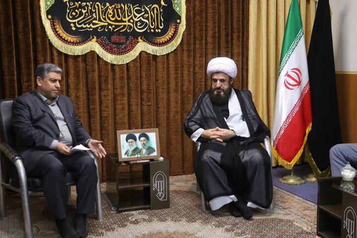 تصاویر/ دیدار امام جمعه گرمی با استاندار اردبیل