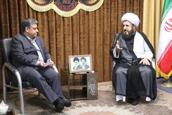 تصاویر/ دیدار امام جمعه گرمی با استاندار اردبیل
