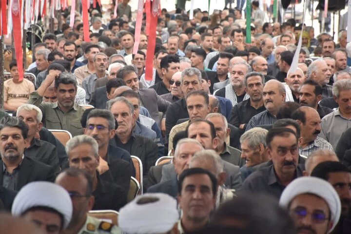 تصاویر/آیین سوگواریکتل و چمر به مناسبت شهادت رهبر امت اسلام در نورآباد