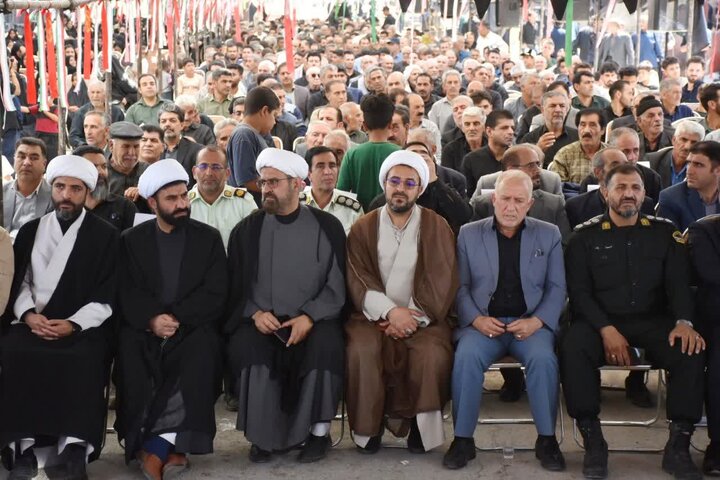تصاویر/آیین سوگواریکتل و چمر به مناسبت شهادت رهبر امت اسلام در نورآباد