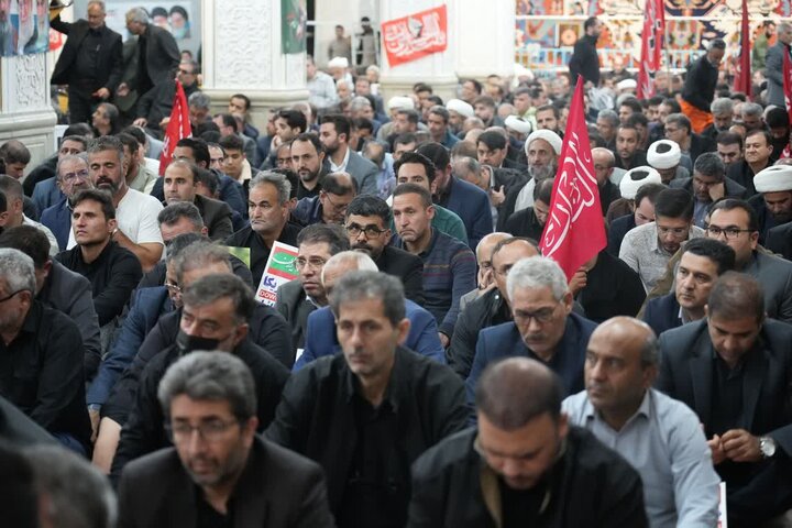 تصاویر/ مراسم بزرگداشت رهبر شهید انقلاب در اردبیل