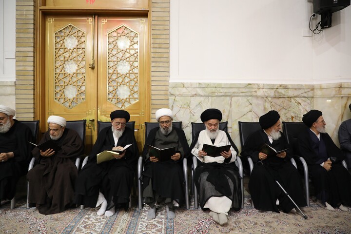 Cerimonia commemorativa in onore del Leader martire della Ummah da parte delle massime istituzioni del Seminario di Qom