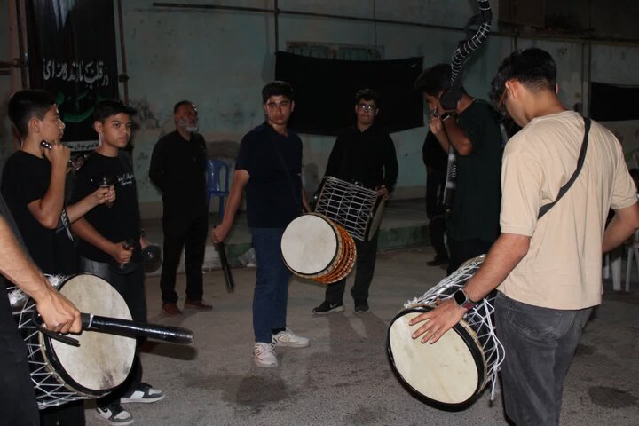 تصاویر/ اجتماع شبانه لبیک به امام در شبانکاره
