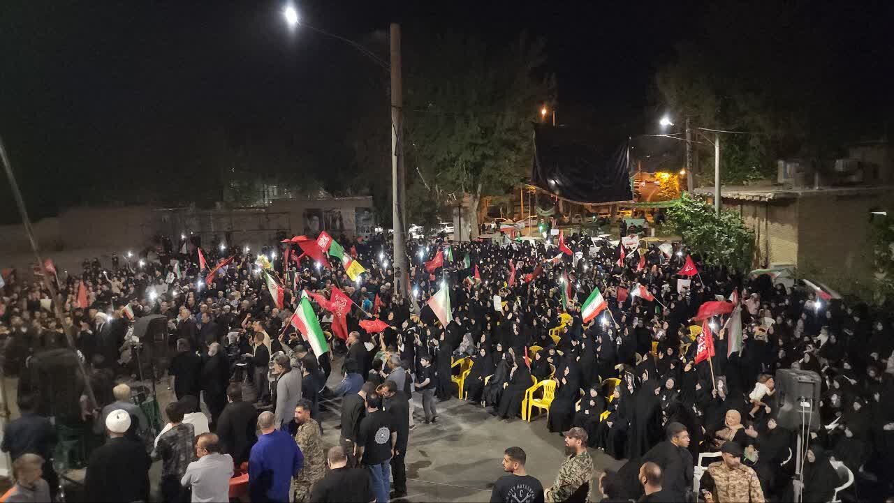 یکصد و سیودومین شب مجلس بزرگداشت امام شهید با شکوهی کمنظیر در نطنز برگزار شد