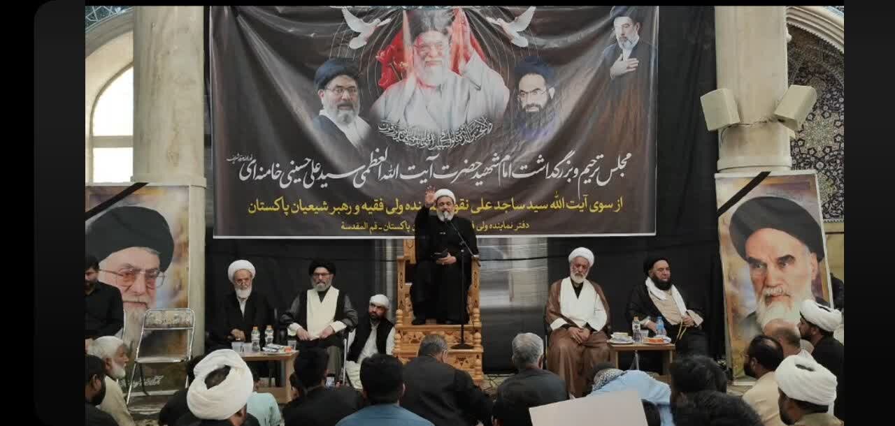 رہبرِ شہید (ره) کے مقدس خون کی خون خواہی، امت کی دینی و انقلابی ذمہ داری ہے، حجت الاسلام محمد ہادی ہدایت