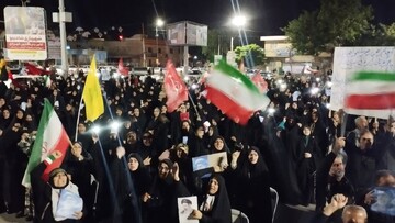 تصاویر/ استمرار تجمعات مردمی در میاندوآب در موج ۱۳۴