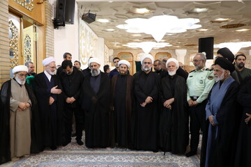 تصاویر/ مراسم بزرگداشت قائد شهید امت از سوی نهادهای عالی حوزوی