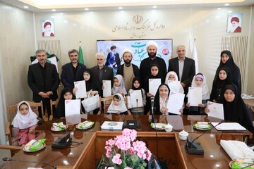 جشن عبادت به یاد کودکان میناب در اردبیل برگزار شد + تصاویر