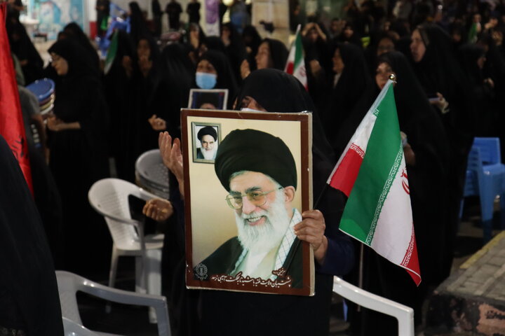 تصاویر/ اجتماع خونخواهی قائد شهید در دیّر