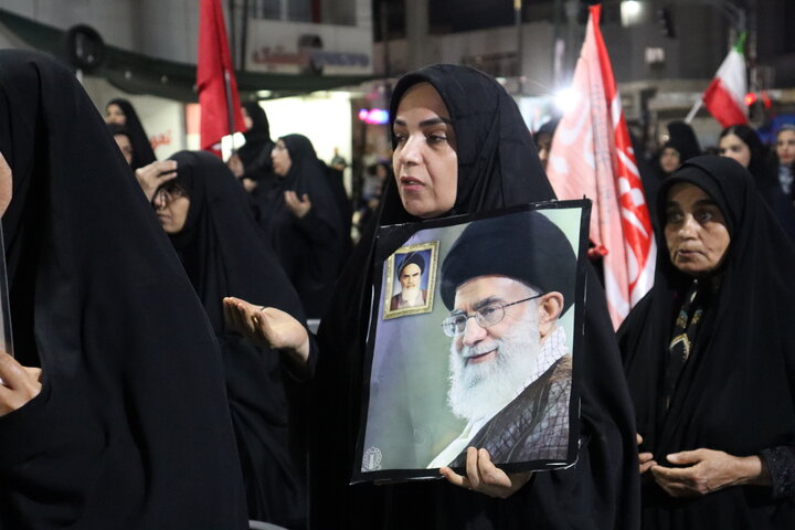 تصاویر/ اجتماع خونخواهی قائد شهید در دیّر