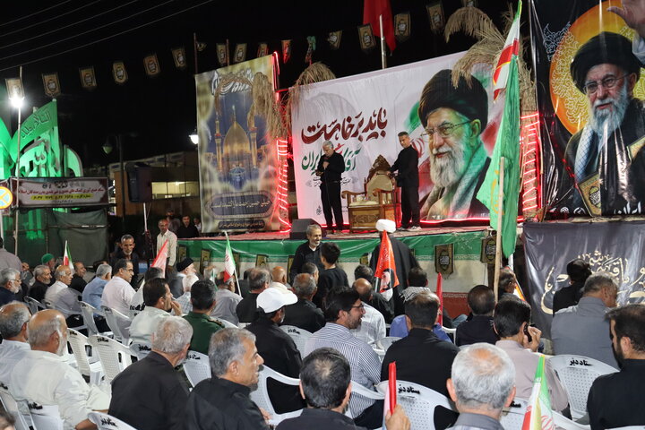 تصاویر/ اجتماع خونخواهی قائد شهید در دیّر