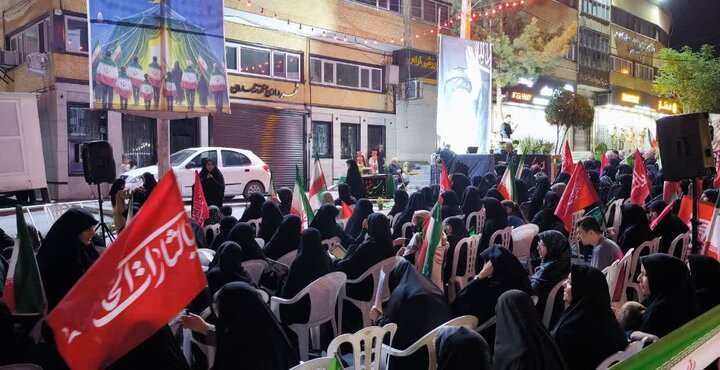 تصاویر/ مراسم سوگواری شب سوم رهبر شهید انقلاب