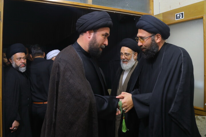 تصاویر/ مراسم سوگواره دهه سوم محرم و اقامه عزا به نیابت رهبر شهید امت در حسینیه آیت الله العظمی هاشمی شاهرودی
