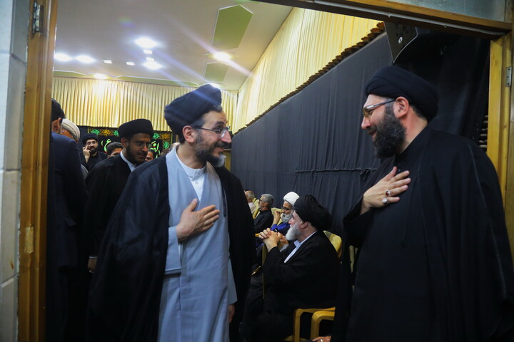تصاویر/ مراسم سوگواره دهه سوم محرم و اقامه عزا به نیابت رهبر شهید امت در حسینیه آیت الله العظمی هاشمی شاهرودی