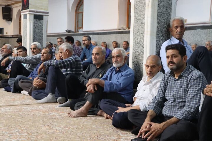 تصاویر/ آیین بزرگداشت قائد شهید امت در حسینیه سالار شهیدان مجومرد