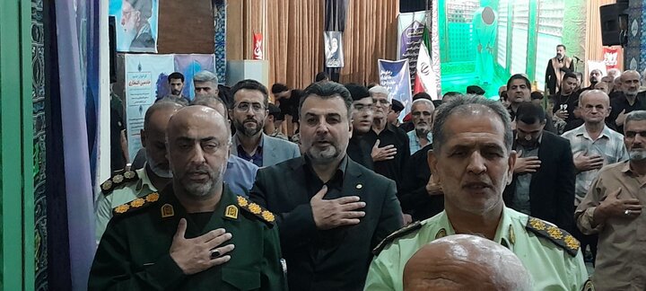 تصاویر/ اجتماع باشکوه مردم فریدونکنار