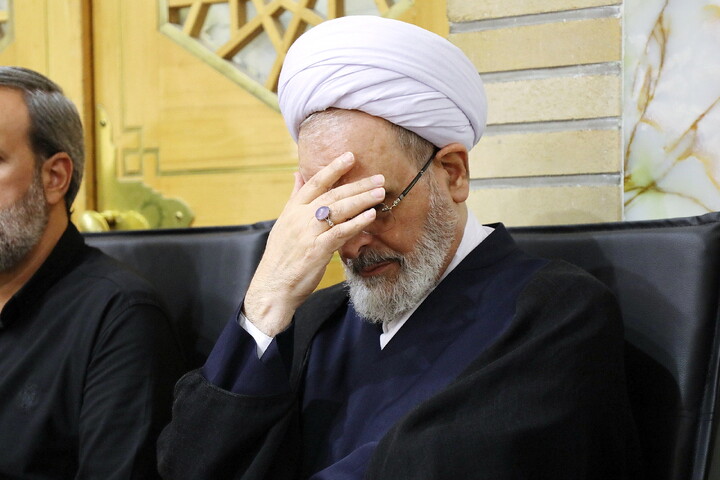 تصاویر/ مراسم بزرگداشت قائد شهید امت از سوی جامعه مدرسین حوزه علمیه قم، شورای عالی و مرکز مدیریت حوزه‌های علمیه و دبیرخانه مجلس خبرگان رهبری برگزار می‌گردد