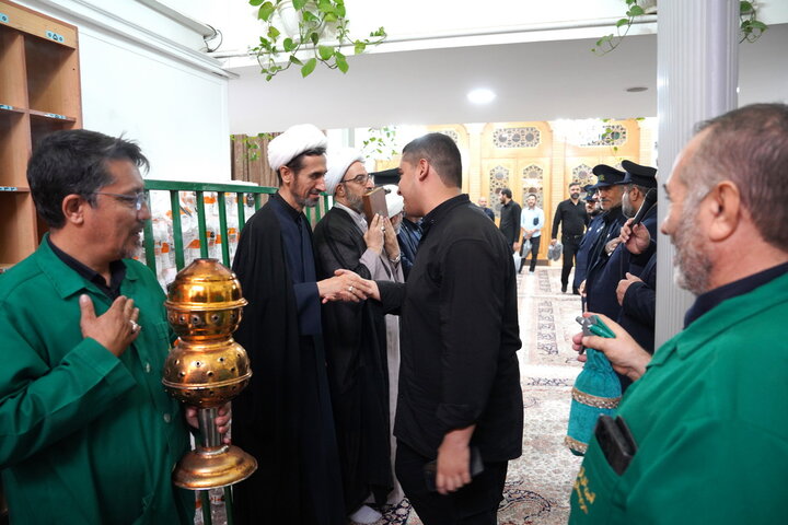 اعزام کاروان پیشرو موکب حرم بانوی کرامت به کشور عراق +تصاویر
