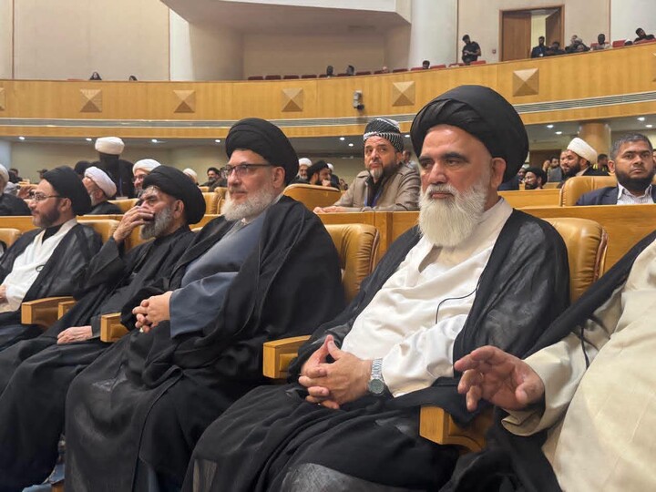بازدید و نشست‌های میهمانان هند، پاکستان و دیگر کشورها با مراکز حوزوی هم‌زمان با مراسم تشییع رهبر شهید انقلاب اسلامی