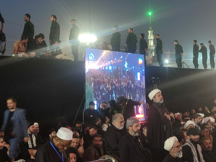 بازدید و نشست‌های میهمانان هند، پاکستان و دیگر کشورها با مراکز حوزوی هم‌زمان با مراسم تشییع رهبر شهید انقلاب اسلامی