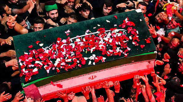 The Grand Funeral Procession of Iran's Martyred Leader in Iraq