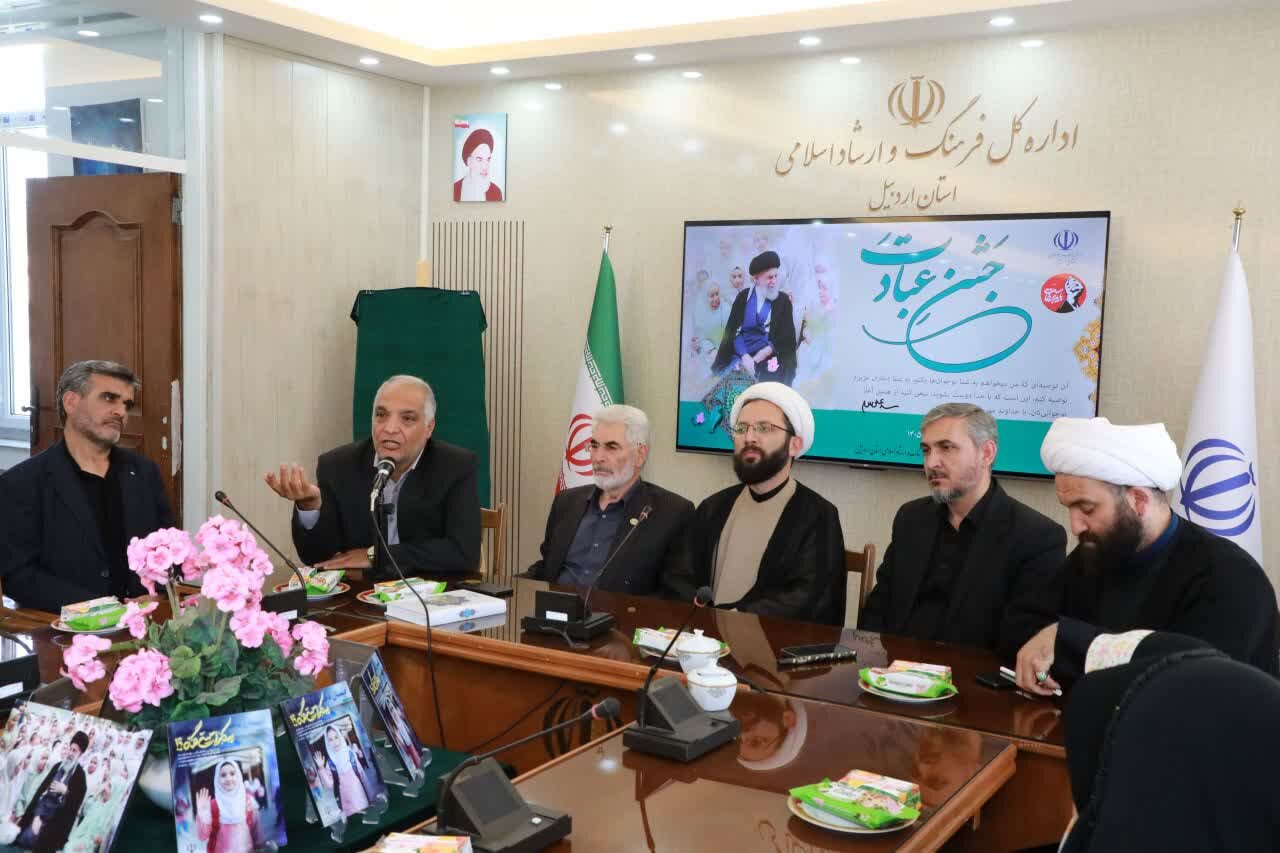 جشن عبادت به یاد کودکان میناب در اردبیل