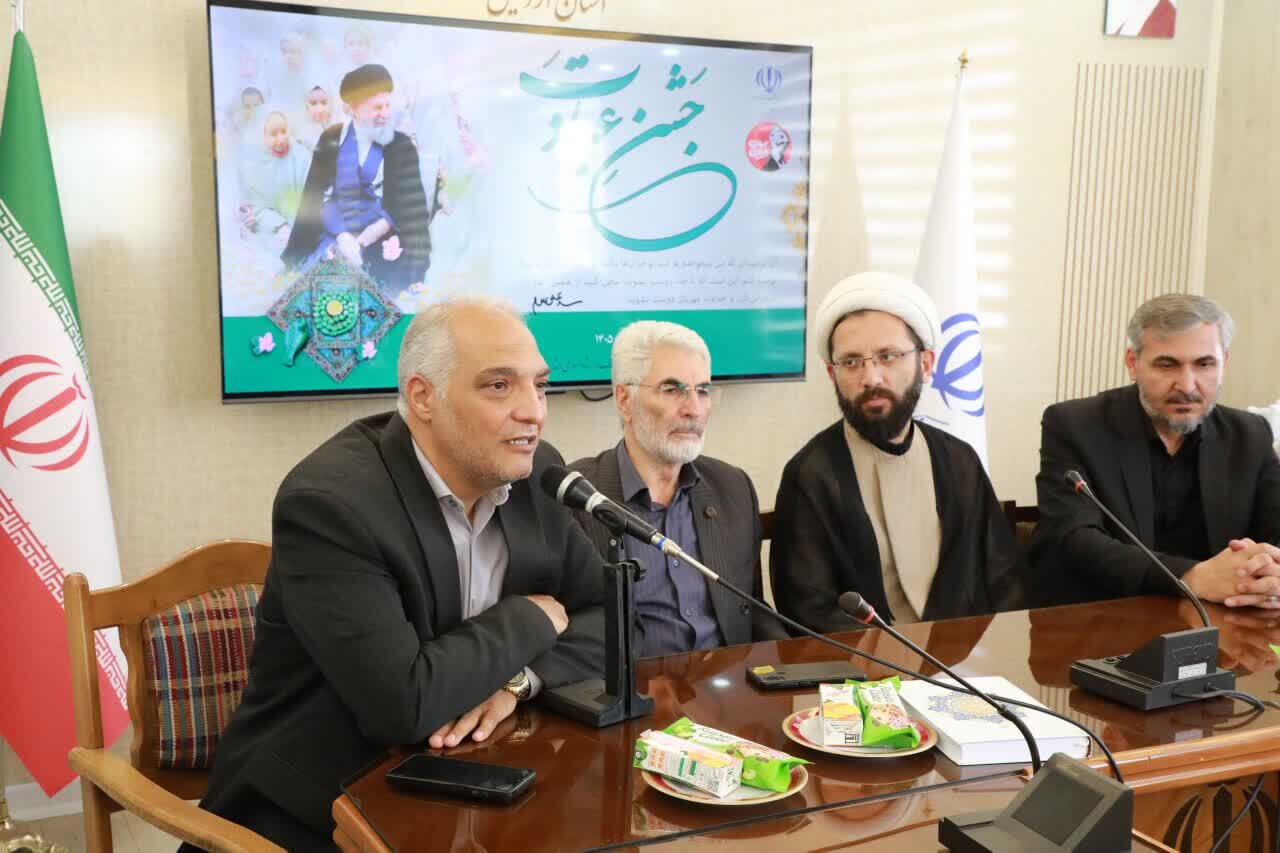 جشن عبادت به یاد کودکان میناب در اردبیل