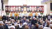 Alcuni momenti della cerimonia commemorativa in onore del Leader martire, organizzata dalle massime istituzioni dei seminari