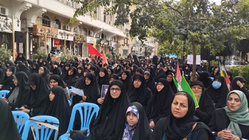 تصاویر/ اجتماع زینبی بانوان شهرستان بابل در «روز عفاف و حجاب»