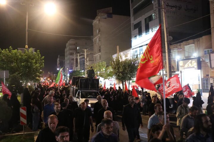 تصاویر/ اجتماع محکومیت تجاوز آمریکا به خاک ایران در قرچک