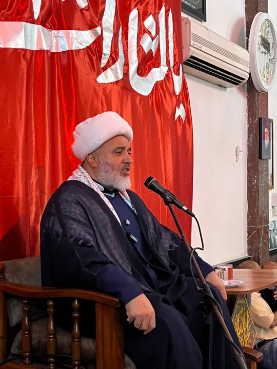تصاویر/ سخنرانی امام جمعه رامسر در مراسم بزرگداشت رهبر شهید (ره) در مسجد جامع نوشهر