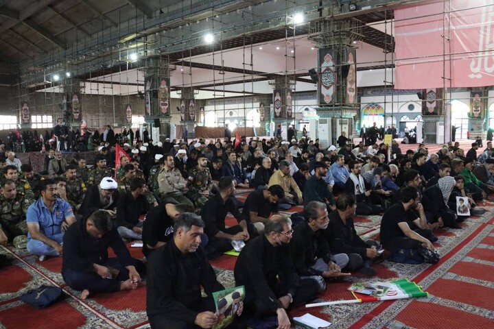مراسم گرامیداشت قائد امت رهبر شهید از سوی نماینده ولی فقیه در خوزستان