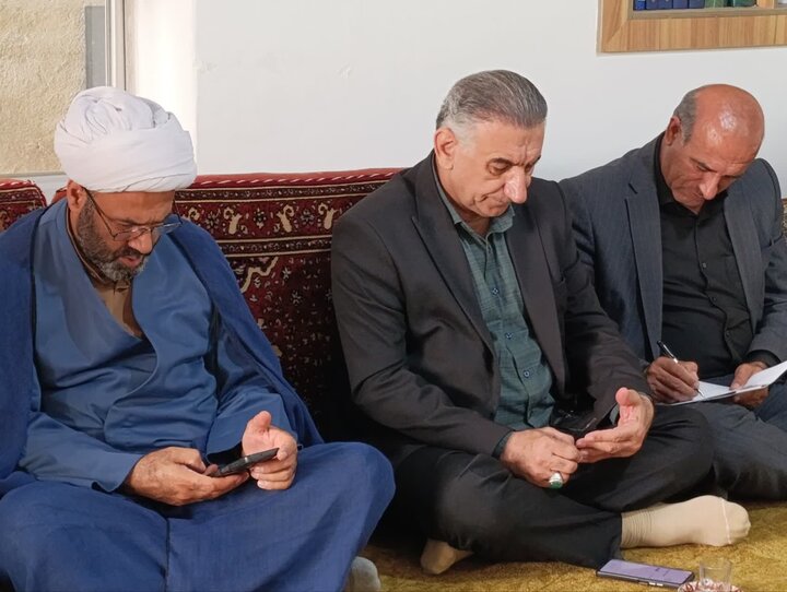 تصاویر/ دیدار هیأت امنای حوزه خواهران ریحانة الرسول (س) با امام جمعه شهرستان نکا
