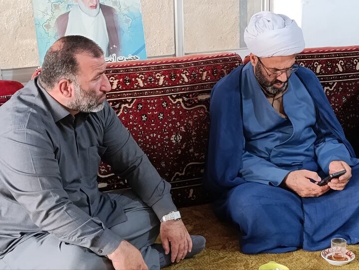 تصاویر/ دیدار هیأت امنای حوزه خواهران ریحانة الرسول (س) با امام جمعه شهرستان نکا