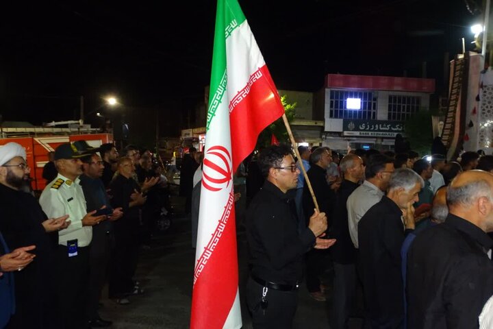 تصاویر/ موج یکصد و سی و پنجم تجمعات خونخواهی رهبر شهید انقلاب اسلامی در چهاربرج