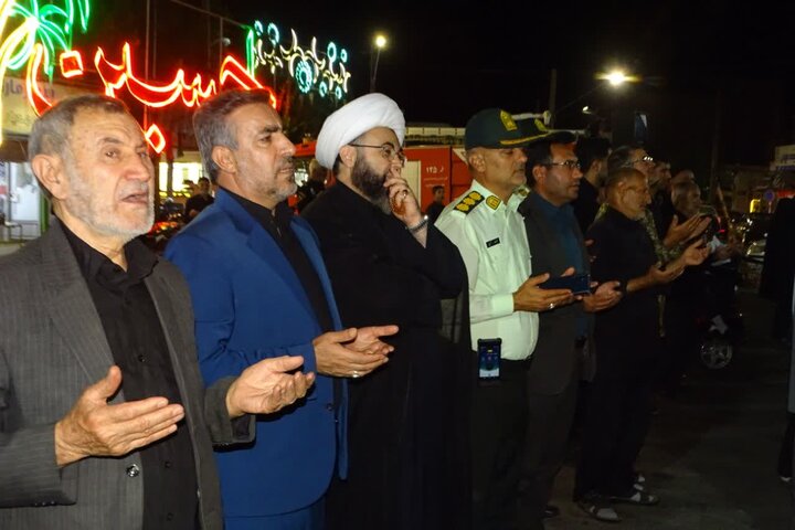 تصاویر/ موج یکصد و سی و پنجم تجمعات خونخواهی رهبر شهید انقلاب اسلامی در چهاربرج