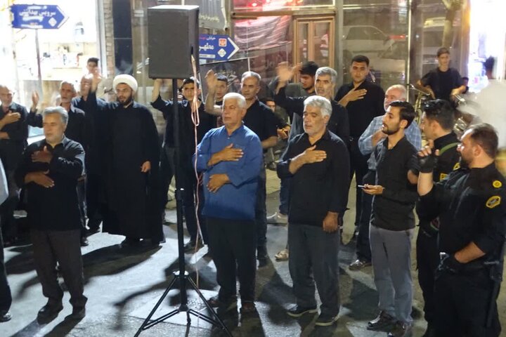تصاویر/ موج یکصد و سی و پنجم تجمعات خونخواهی رهبر شهید انقلاب اسلامی در چهاربرج