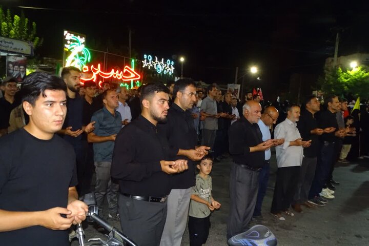 تصاویر/ موج یکصد و سی و پنجم تجمعات خونخواهی رهبر شهید انقلاب اسلامی در چهاربرج