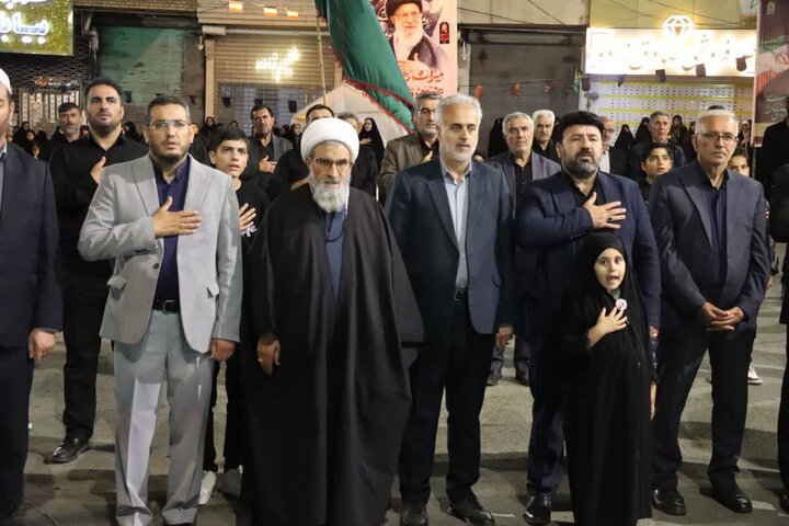 تصاویر/ صد و سی و چهارمین موج از اجتماعات شبانه سراسری مردم چالدران