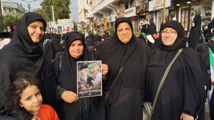 تصاویر/ اجتماع زینبی بانوان شهرستان بابل در «روز عفاف و حجاب»