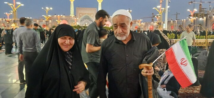 تصاویر/ مراسم بزرگداشت رهبر شهید به میزبانی خانواده‌های معظم شهدا در حرم مطهر رضوی
