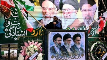 تصاویر/ اجتماع مردم دندی در خونخواهی رهبر شهید