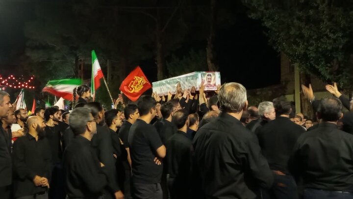وداع با شهید احمد رضایی