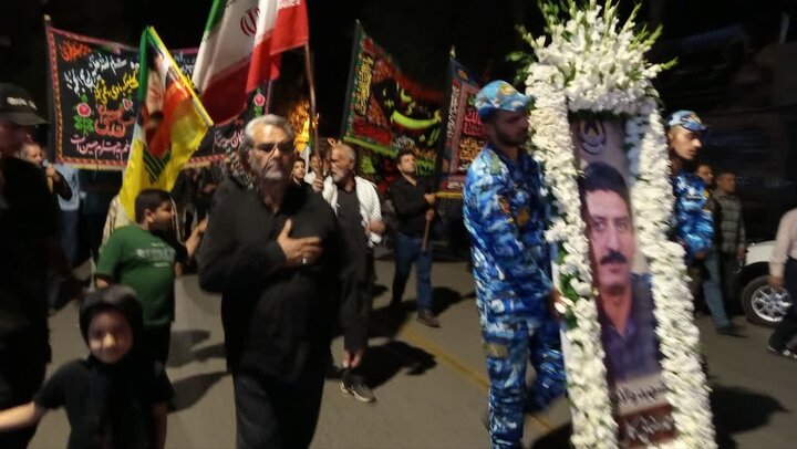 وداع با شهید احمد رضایی